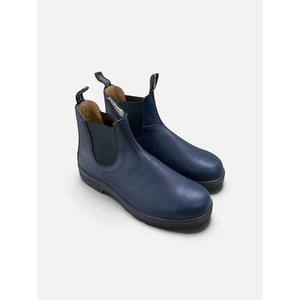 Blundstone #2246 Navy Blue Leather Chelsea Boots Mens 10 AU 11 US